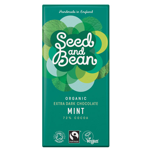 Seed And Bean Mørk Chokolade 72% M. Mint Ø