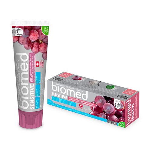 Køb Organic Tandpasta Sensitive Biomed (100 g) Din pris kun: 29,00
