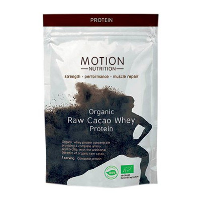 Motion Nutrition Valleprotein m. Raw Kakao Ø (30 g)