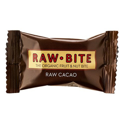 Rawbite Raw Cacao mini Økologisk - 30 gram
