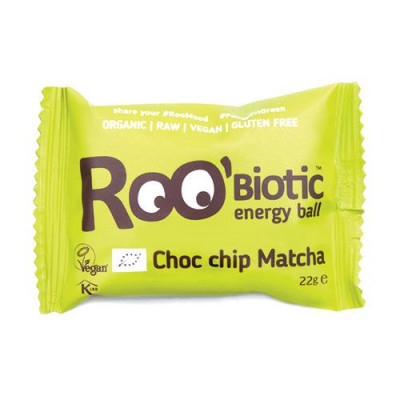 Roobiotic Energibombe Chock Chip Matcha Ø - 22 gr