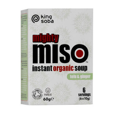 Instant Miso suppe Tofu og Ingefær Ø 60 gr.