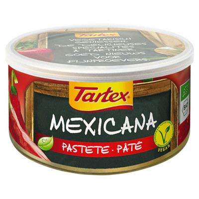Tartex Mexico Postej på dåse Ø (125 gr)