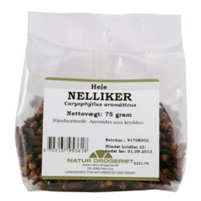 Natur Drogeriet Nelliker Hele (75 gr)