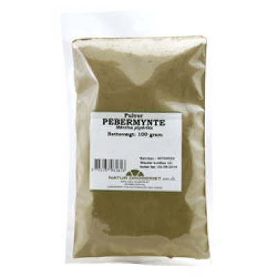 Natur Drogeriet Pebermynteblade pulver (100 gr)