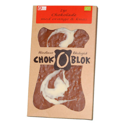 Chok O Blok Med Orange Og Knas Ø (170 gr)