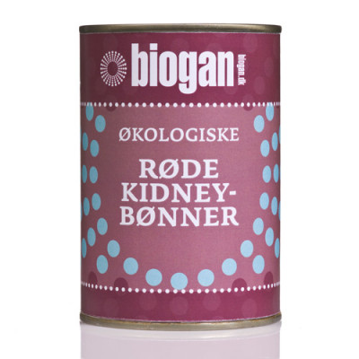 Biogan Kidney Bønner på dåse Ø (400 gr)