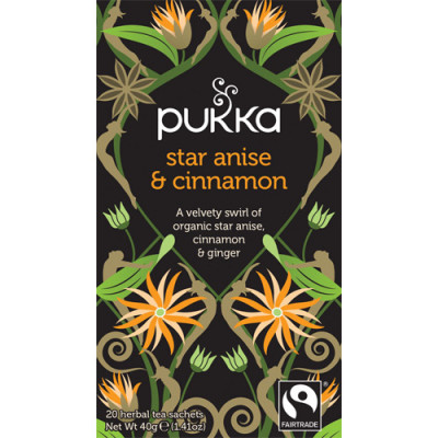 Pukka Star Anise & Cinnamon Te Ø (20 breve)