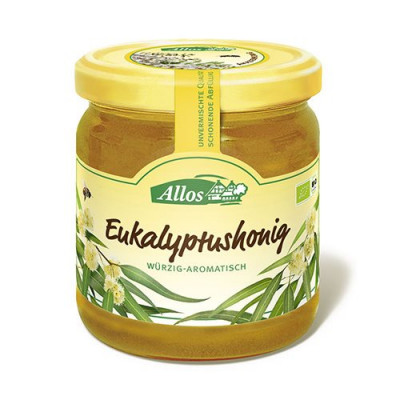 Honning eukalyptus fra Allos Økologisk - 500 gram