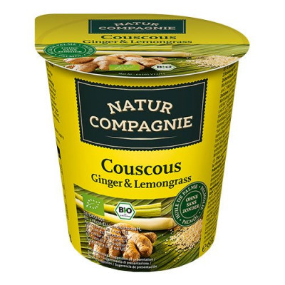 Couscous Ingefær & Citrongræs Instant Øko - 68 gr