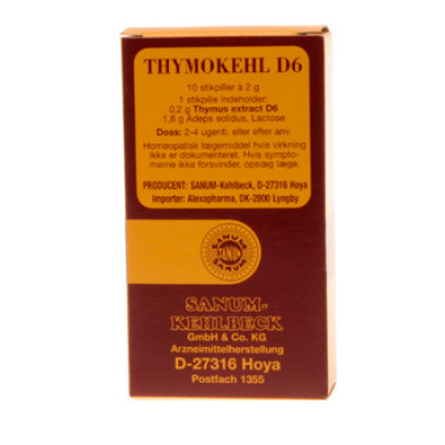 Thymokehl D6, Stikpiller 10 Stk