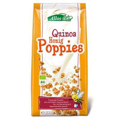 Allos Quinoa Honning Poppies Ø (200 gr)