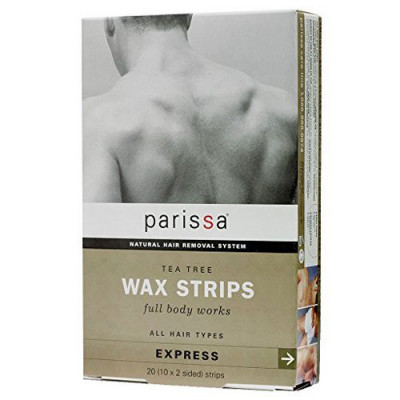 Parissa Wax strips for men - 20 strips