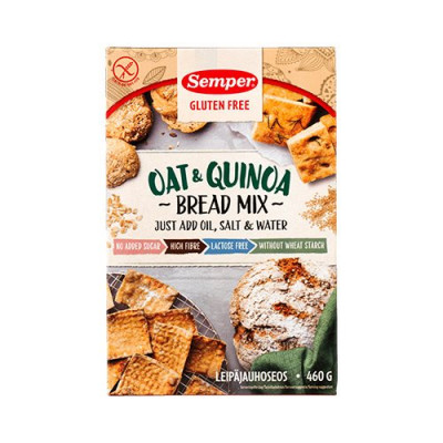 Semper Brødmix oat & quinoa (460 g)