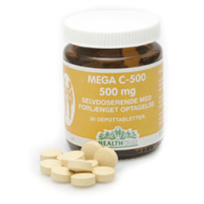 Health Care Mega C 500 Mg (60 tabletter)