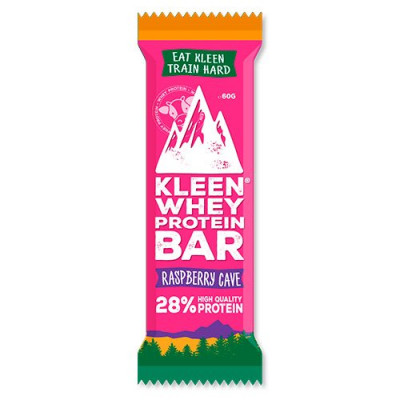 Kleen Whey Proteinbar Raspberry Cave (60 g)
