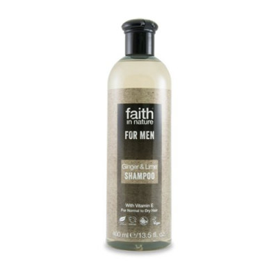 Faith in nature Showergel Ginger-Lime mænd 400 ml