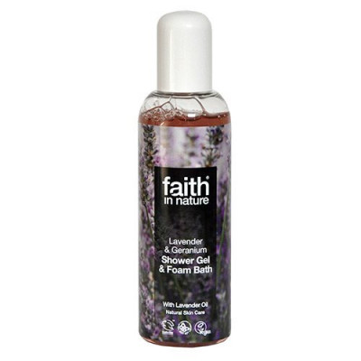 Faith In Nature Shower Gel Lavendel & Geranium (100 ml) 