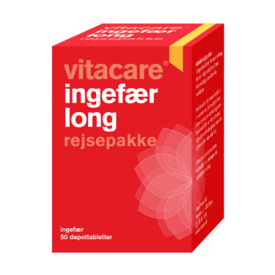 VitaCare Ingefær Long Rejsepakke (50 stk)