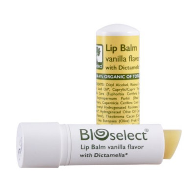 Læbepomade vanilje fra Bioselect - 4 gram
