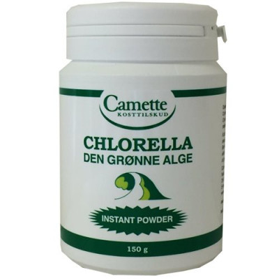Chlorella instant powder Den grønne alge - 150 gr.