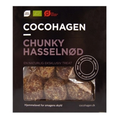 Hasselnød-choko dadelkugler Cocohagen Øko - 100 gr