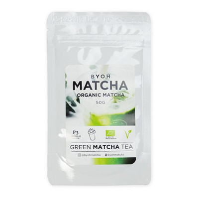 Matcha grøn te pulver P3 Premium Grade Ø - 50 gr