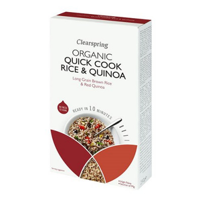 Quick Cook lange brune ris & quinoa Øko - 250 gram