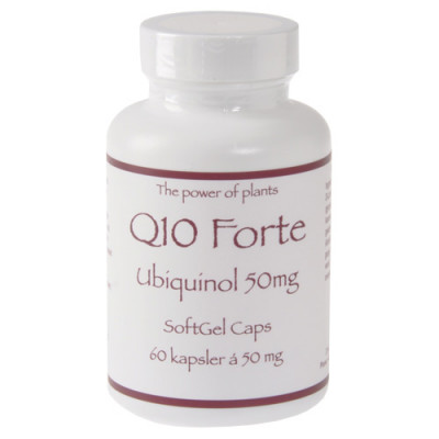 Q10 Forte 50 mg Ubiquinol (60 kapsler)