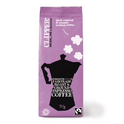 Clipper Kaffe Espresso - malet Ø (227 g)