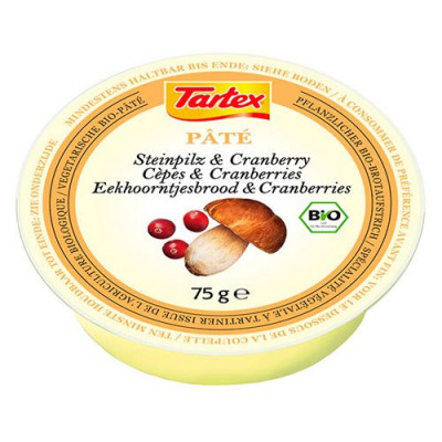 Tartex Patè creme Karl Johan & Tranebær Ø - 75 g