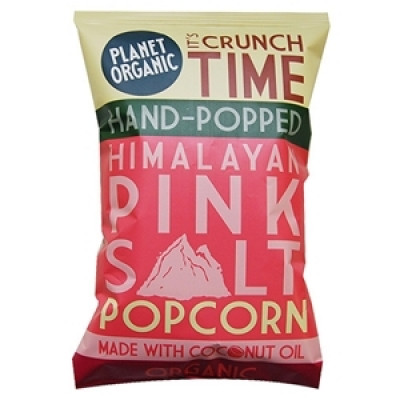 Popcorn med himalayasalt økologiske - 20 gram