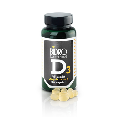Bidro D-Vitamin (90 kapsler)