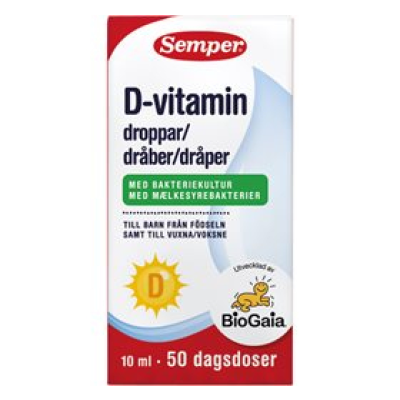 BioGaia D-vitamindråber Semper