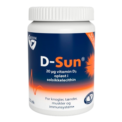 Biosym D-Sun (120 kapsler) 