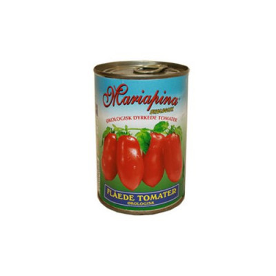 Flåede tomater økologiske - 400 gram