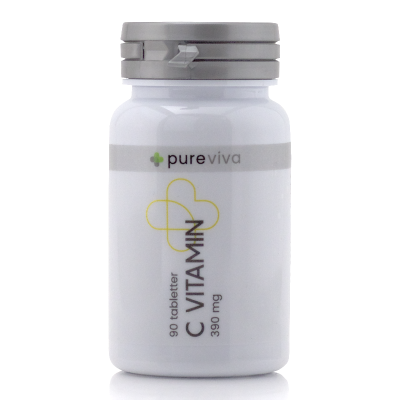 Pureviva C Vitamin 390mg (90 tab)