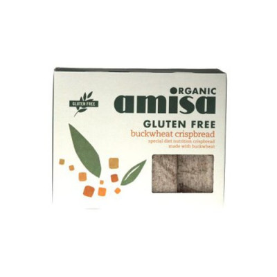 Boghvede knækbrød økologiske Amisa - 150 gram
