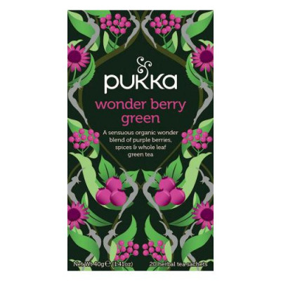 Wonderberry Green te fra Pukka Øko - 20 breve