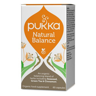 Pukka Natural Balance Økologiske - 60 kapsler