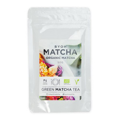 Matcha grøn te pulver P5 Food Grade Ø - 50 gr