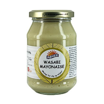 Wasabi Mayonnaise fra Rømer Økologisk - 230 gram