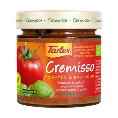 Tartex Cremisso Tomat, Basilikum Ø - 180 g