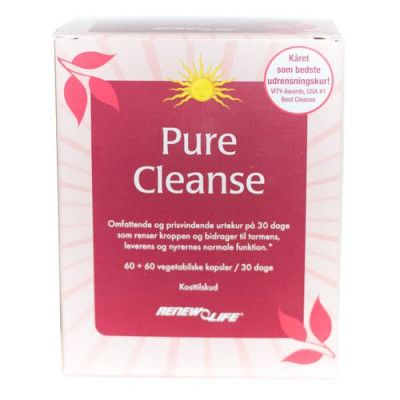 Pure Cleanse Renew Life (120 kapsler)