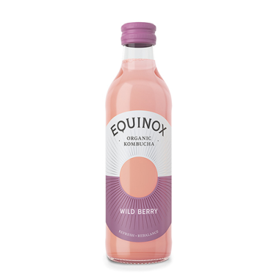 Equinox Kombucha te Raw Wild Berry Ø (275 ml)