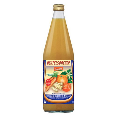 Demeter Appelsin-Gulerod-Ingefærsaft Ø (750 ml.)