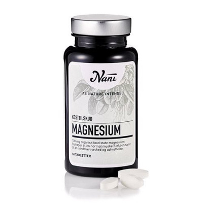 Magnesium Food State fra Nani - 60 tabletter