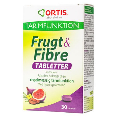 Frugt & Fibre - 30 tabletter