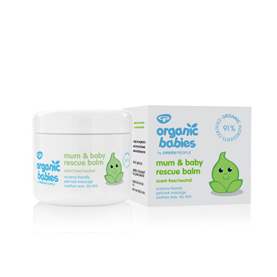 GreenPeople Mum and Baby rescue balm u.duft (100 ml)