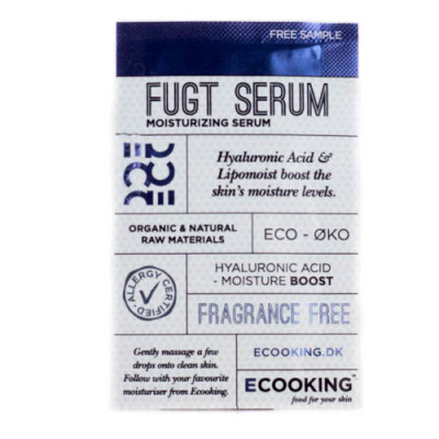 Vareprøve - Ecooking Fugt Serum - 1 ml